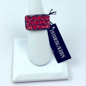 Dyrberg/Kern Rhinestone Ring NWT